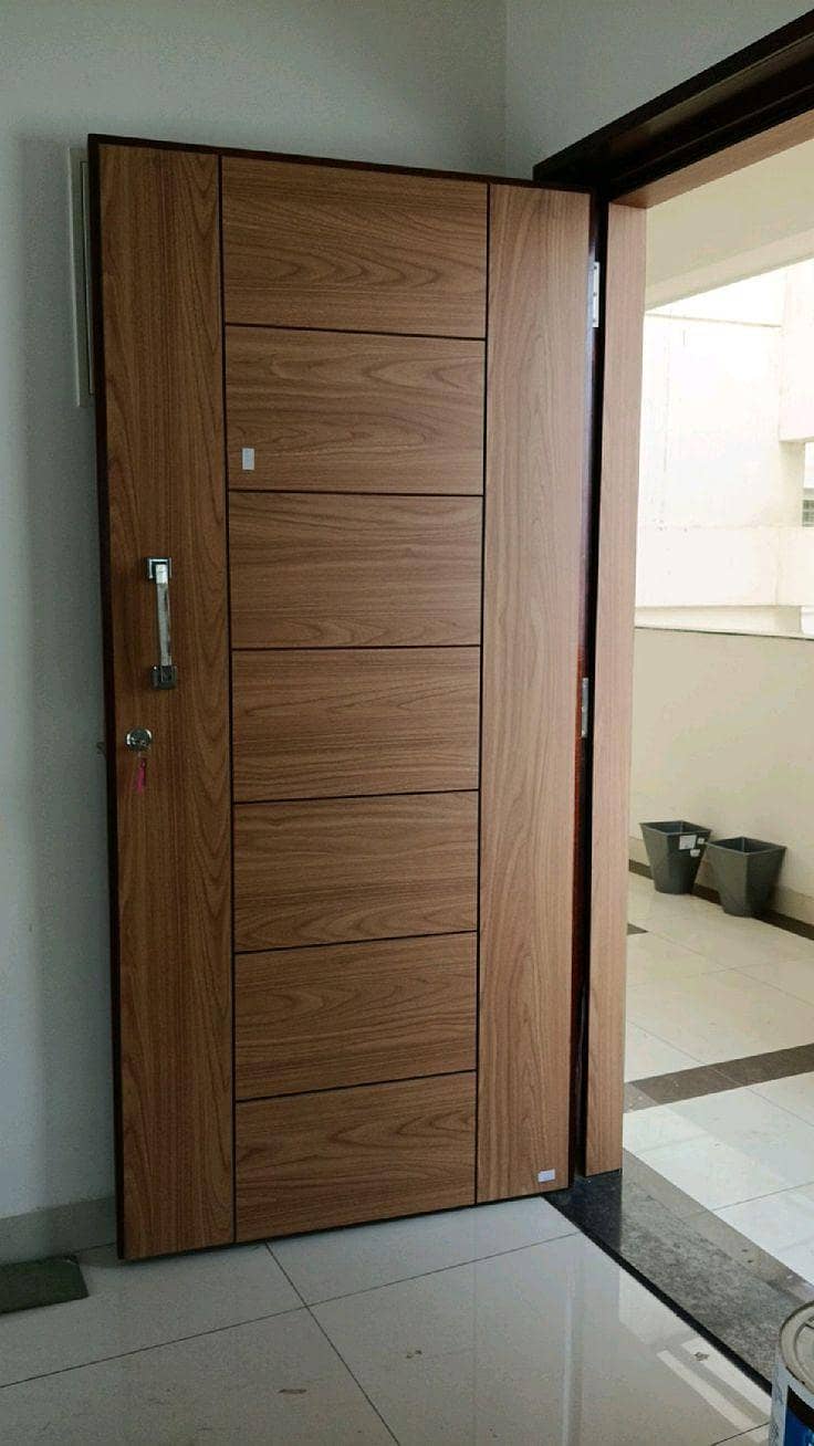 Solid Wood Door-Semi Solid-Engineering-Malaysian Panel /Ash/Fiber Door 1