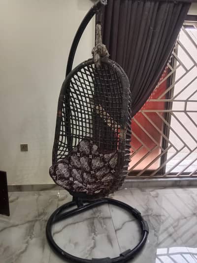 wood iron swing jhoola