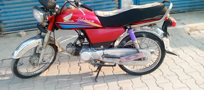 Honda 70 Model 2006  jahlam Number