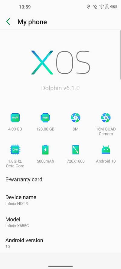 assalam walikum selling my mobile infinix hot 9 good condition