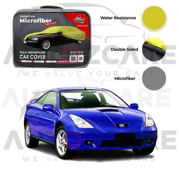 Toyota Celica Microfiber Car Top Cover - Model 1999-2006
