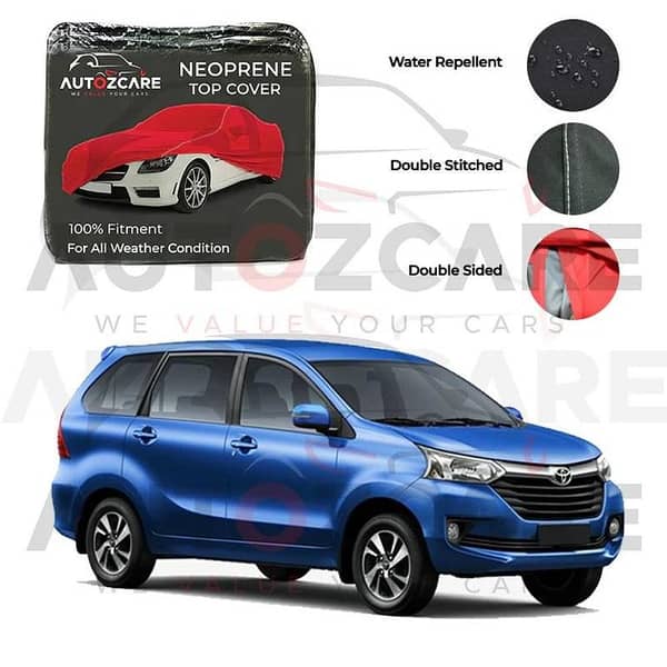 Toyota Avanza Neoprene Top Cover - Model 2012-2018