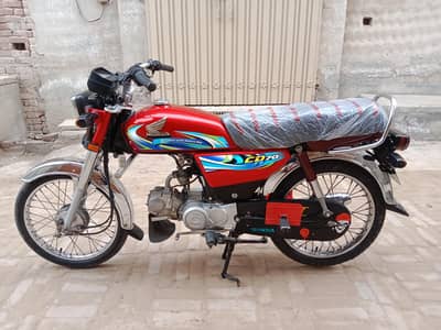 Honda CD 70 2024 Model bic for sale 0316 2486186 0301 1952338