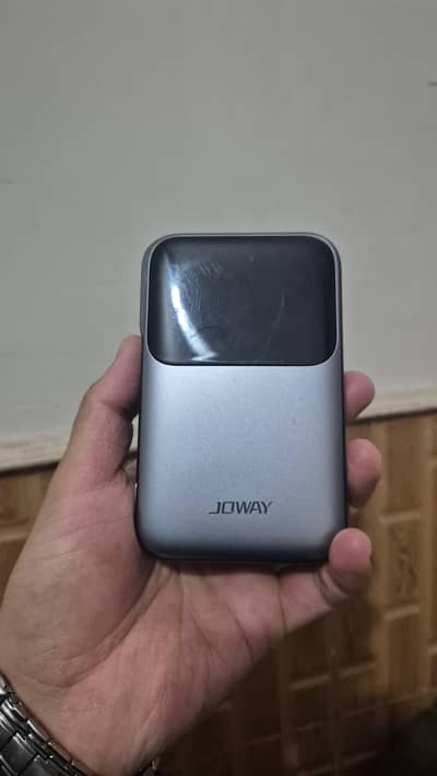 JOWAY 20000mAh Power Bank 45W Fast Charging – Cable Attached