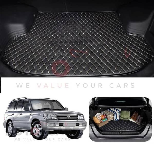 Toyota Land Cruiser 7D Custom Car Trunk Mat - Model 1998-2007
