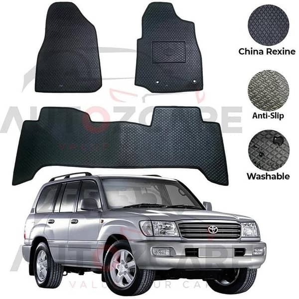 Toyota Land Cruiser China Rexine Floor Mat 3PCS - Model 1998-2007