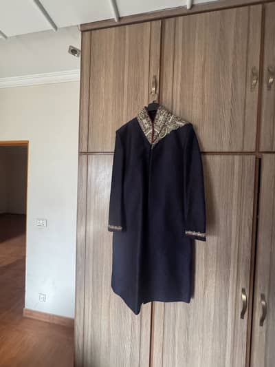 Groom Sherwani Set for Sale – Worn Once (With Khusa & Qulla)