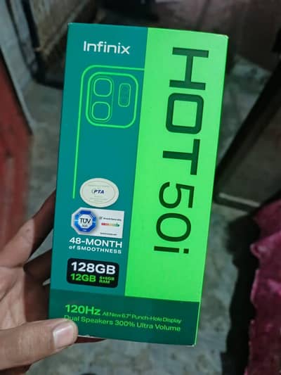 12 128 Infinix hot 50i