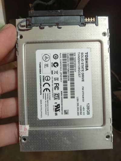 Branded SSD - 128B SSD - Genuine Laptop pulled SSD - Toshiba SSD
