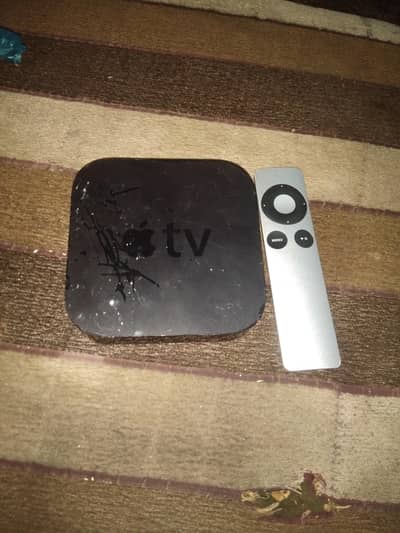 Apple tv with remote