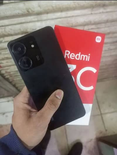Redmi 13c good condition 6GB  128GB seald complete saman