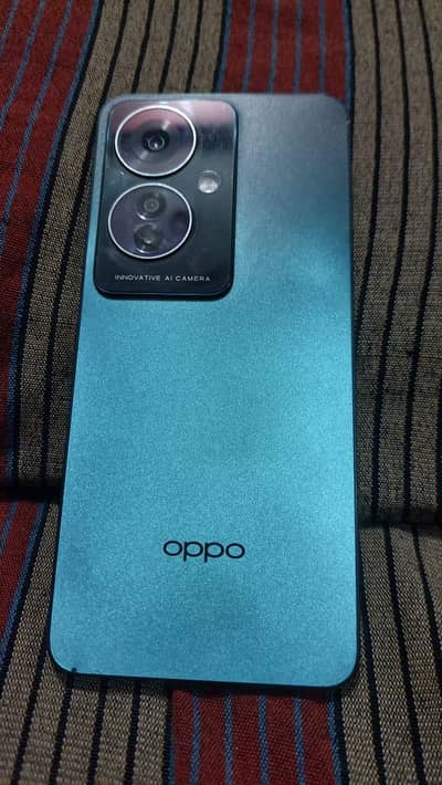 oppo Reno 11f green color only set with charger