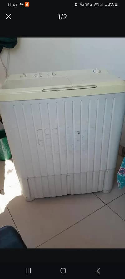 Haier washing Machine with dryer