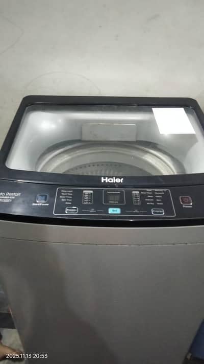 Haier top load automatic mechine