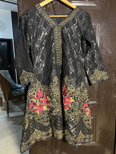 3 Piece Elegant Black Formal Dress