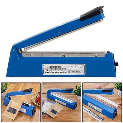 Impulse Sealer Machine Metal & Plastic body 8 inch