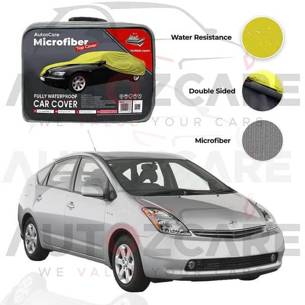 Toyota Prius Microfiber Car Top Cover - Model 2003-2009