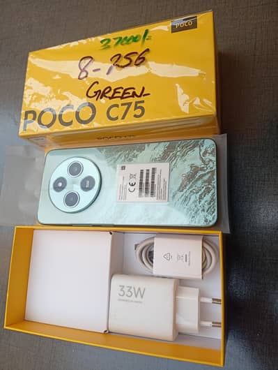 Poco c75 Full box 8+8gb/256gb sirf 7 dyes used gareen clur  10/10