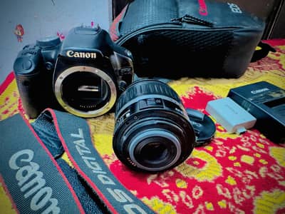 canon 500d New Camera Dslr Camera 4k Zooming 10 By 8 Condition
