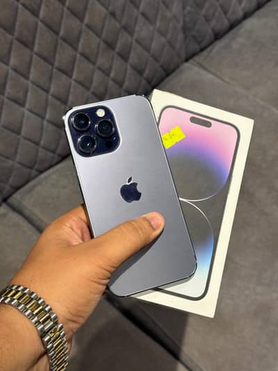 14 pro max, non pta FU 256 Gb,. with original box 10/10