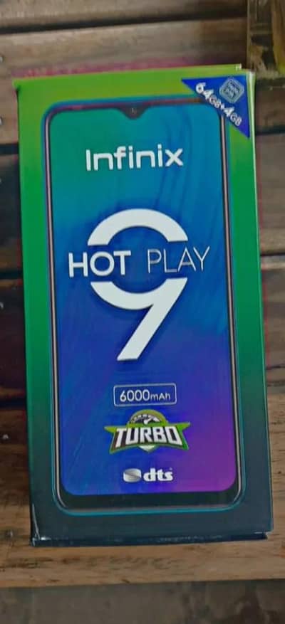 infinix Hot 9 play R Ram 4 Rom 64