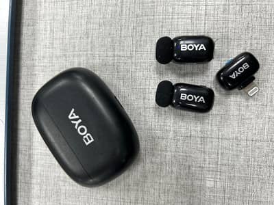 Boya Mini Mic Lightning iOS Urgently For Sale In 2 year Warranty