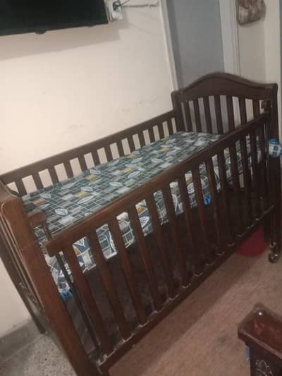 baby bed with matress