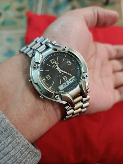 VINTAGE CASIO EDIFICE AMW-200 Japan Digital/Analog