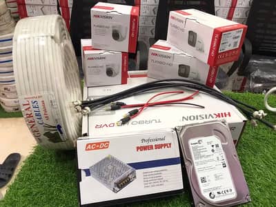 CCTV / DAHUA / HK VISION / IP CAMERA / WIRELESS CCTV / COLOUR VU