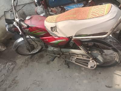 Road Prince Bike For sale 70cc  in Multan BWP Number