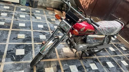 Honda CG 125-Brand New | Year 2024 |Call + WhatsApp 0312-6300706