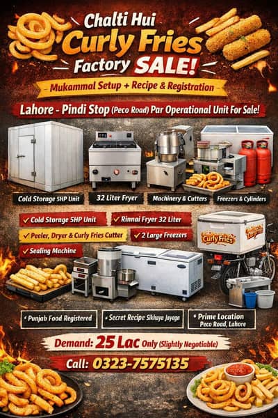 fries plant for sale