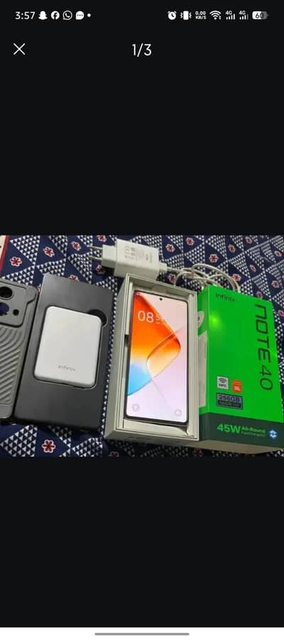 Infinix note 40 8/256 gb