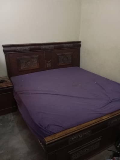 King Size Bed for sale without mattress
