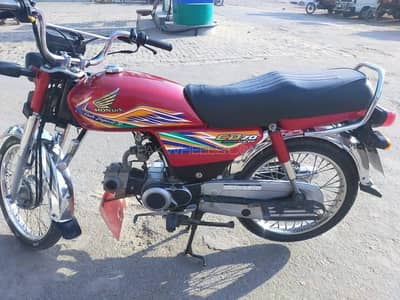 Honda CD 70 cc bike for sale WhatsApp number 0321=43=38=926