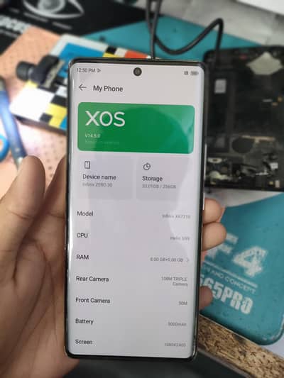 infinix note 30 8GB ram 256GB rom