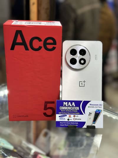 Oneplus Ace 5 (13R) 12/256 Official Pta Approved complete box charger