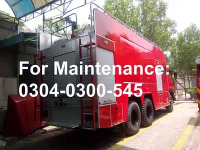 Swings & Slides Fire Truck Maintenance & Accessories