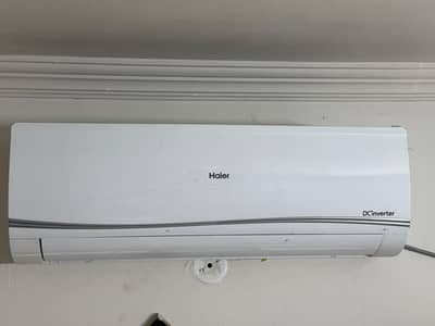 Haier 1.5 ton DC inverter heat and cool