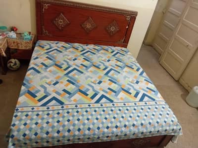 WOODEN BED without mattress