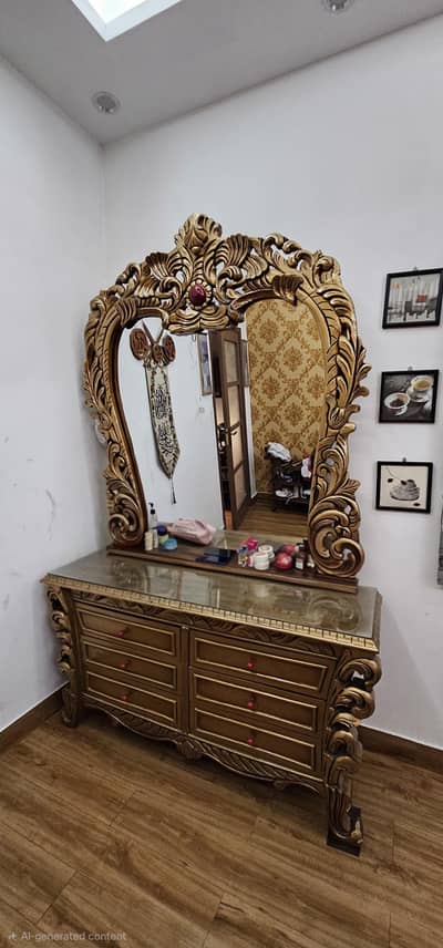 luxury chinioti dressing table king size
