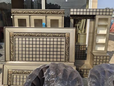 Bedset| whole sale furniture| dressing table| showcase| side tables|