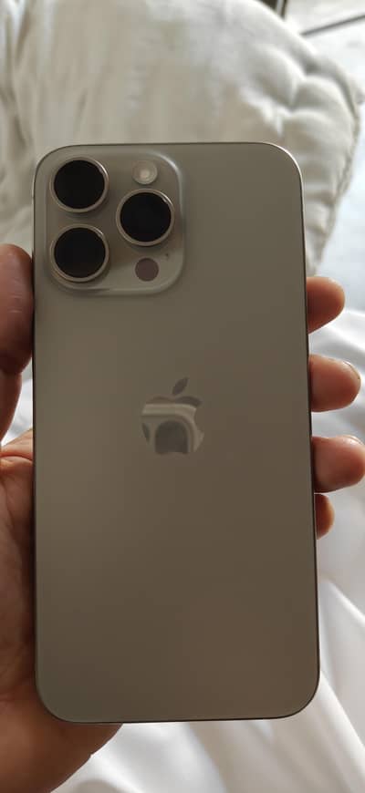 Iphone 15Promax Natural Titanium 256GB JV with original Box