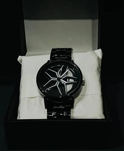 Rotating dial watch,spinning watxh for men