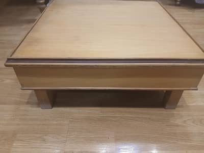 brown dining console table