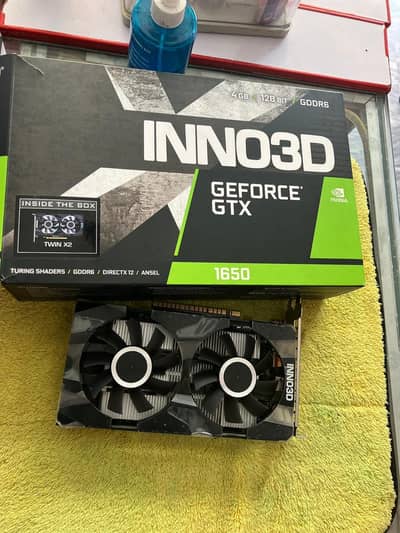 NVIDIA GTX 1650 with Box – For Sale