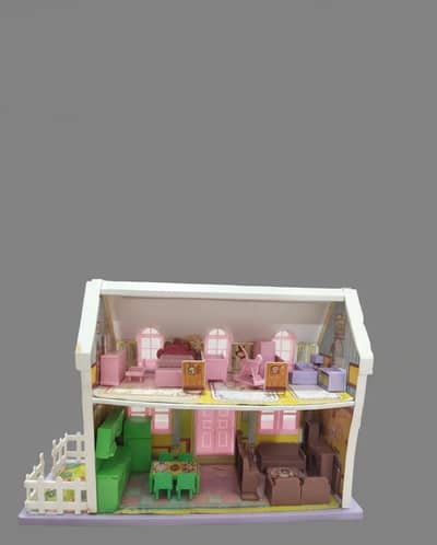 doll house full new accessory and beautiful house