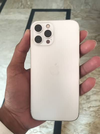 IPHONE 12  PRO MAX WHITE COLOUR