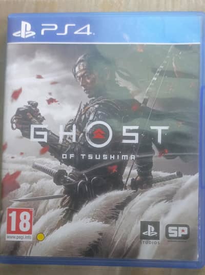 Ghost of Tsushima and Uncharted 4  PS4