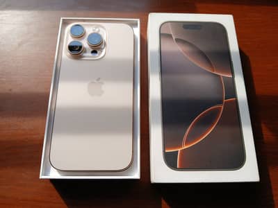 Apple iPhone 16 Pro - Factory Unlock (Complete Box)